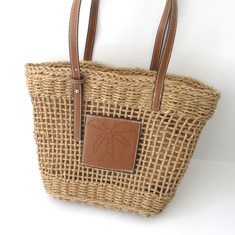 Sac tressé creux vue intérieure
