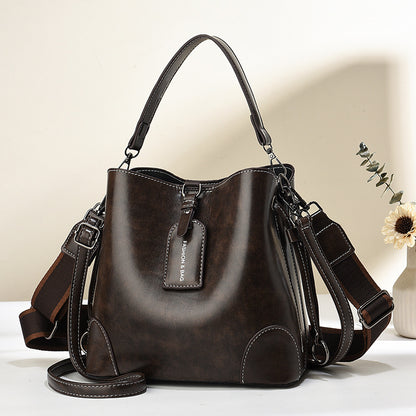 Sac crossbody coréen rouge bordeaux