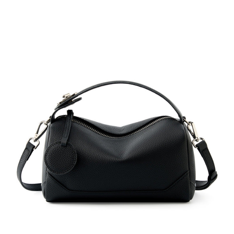 Sac crossbody cuir caramel