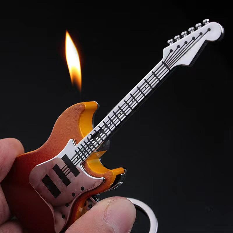 Briquet guitare vue face