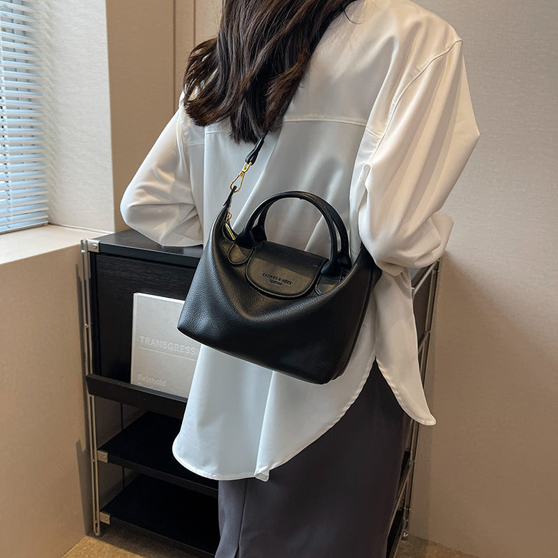 Sac casual bicolore vue face