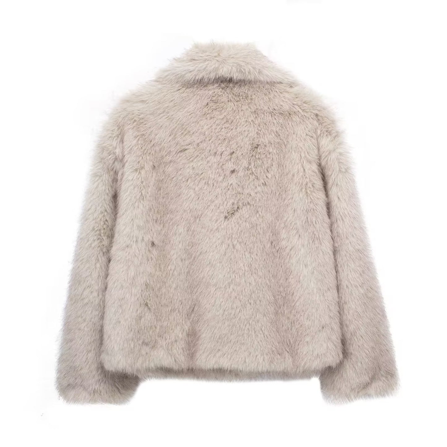 Manteau d'hiver en peluche pour femmes