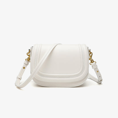 Sac crossbody rouge bordeaux rabat