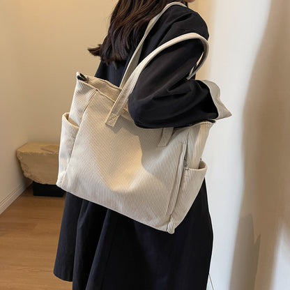 Sac commuter étudiant vert