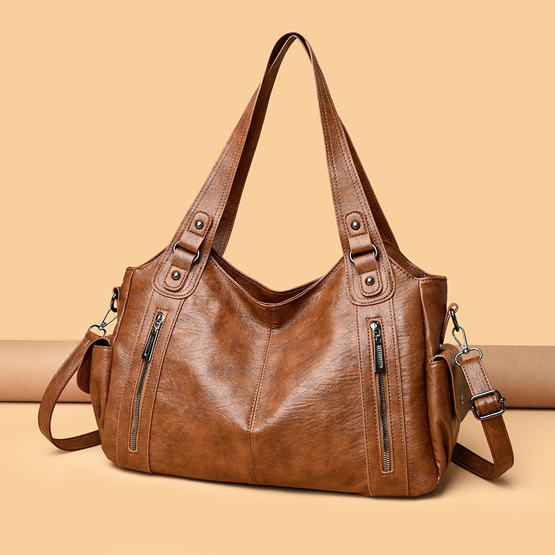 Sac Bandoulière Femme Rétro – Grande Capacité
