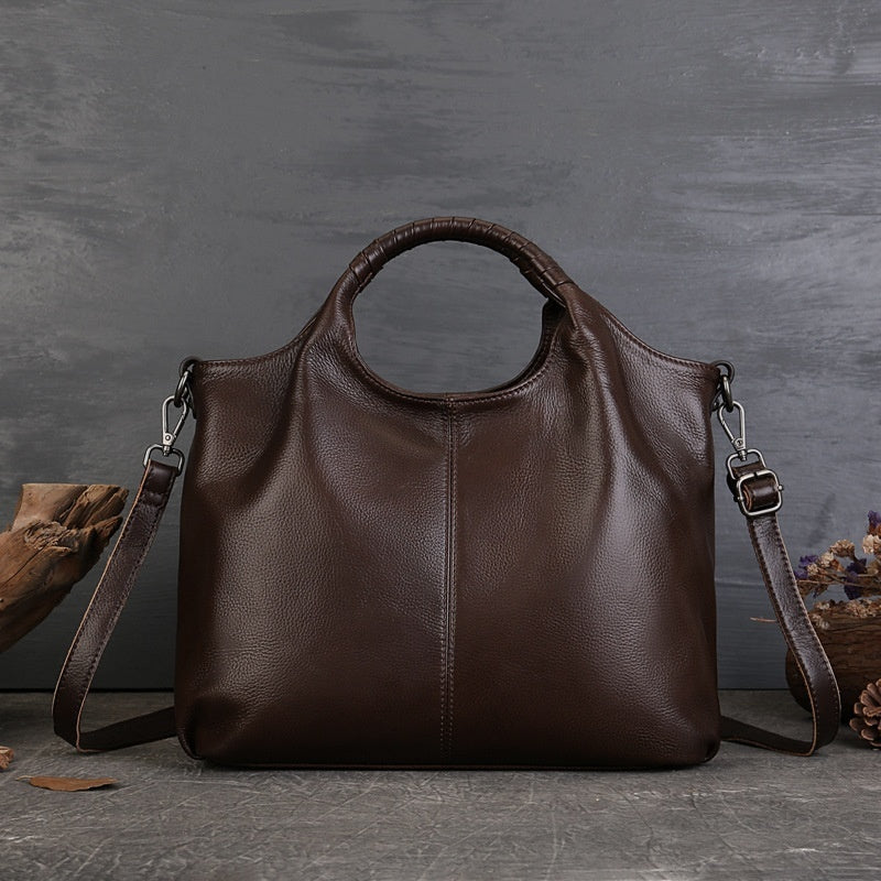 Fatima détail cuir véritable première couche