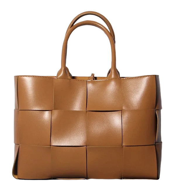 Sac épaule cuir tressé noir Régine Vogalia Paris