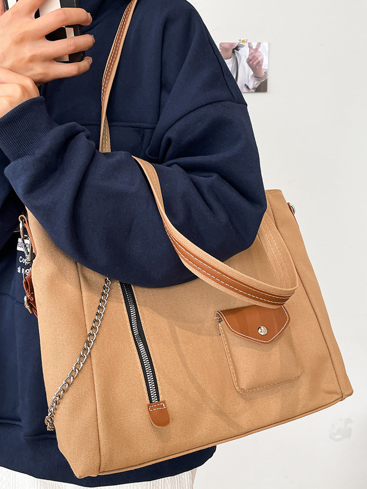 Sac crossbody kaki casual