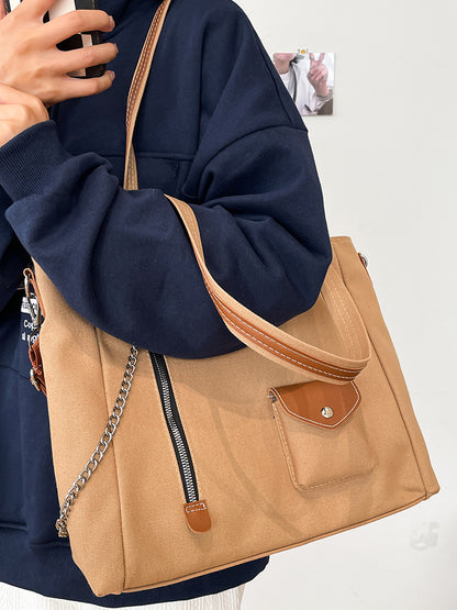 Sac crossbody kaki casual