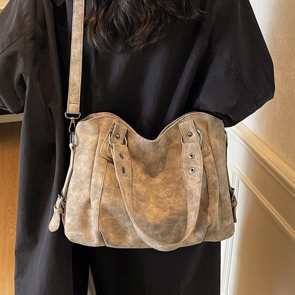 Tote bag vert foncé polyvalent
