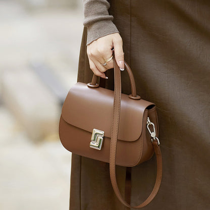 Sac selle rétro vue face