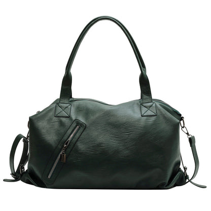 Sac messenger PU noir street trend Blanche Vogalia Paris