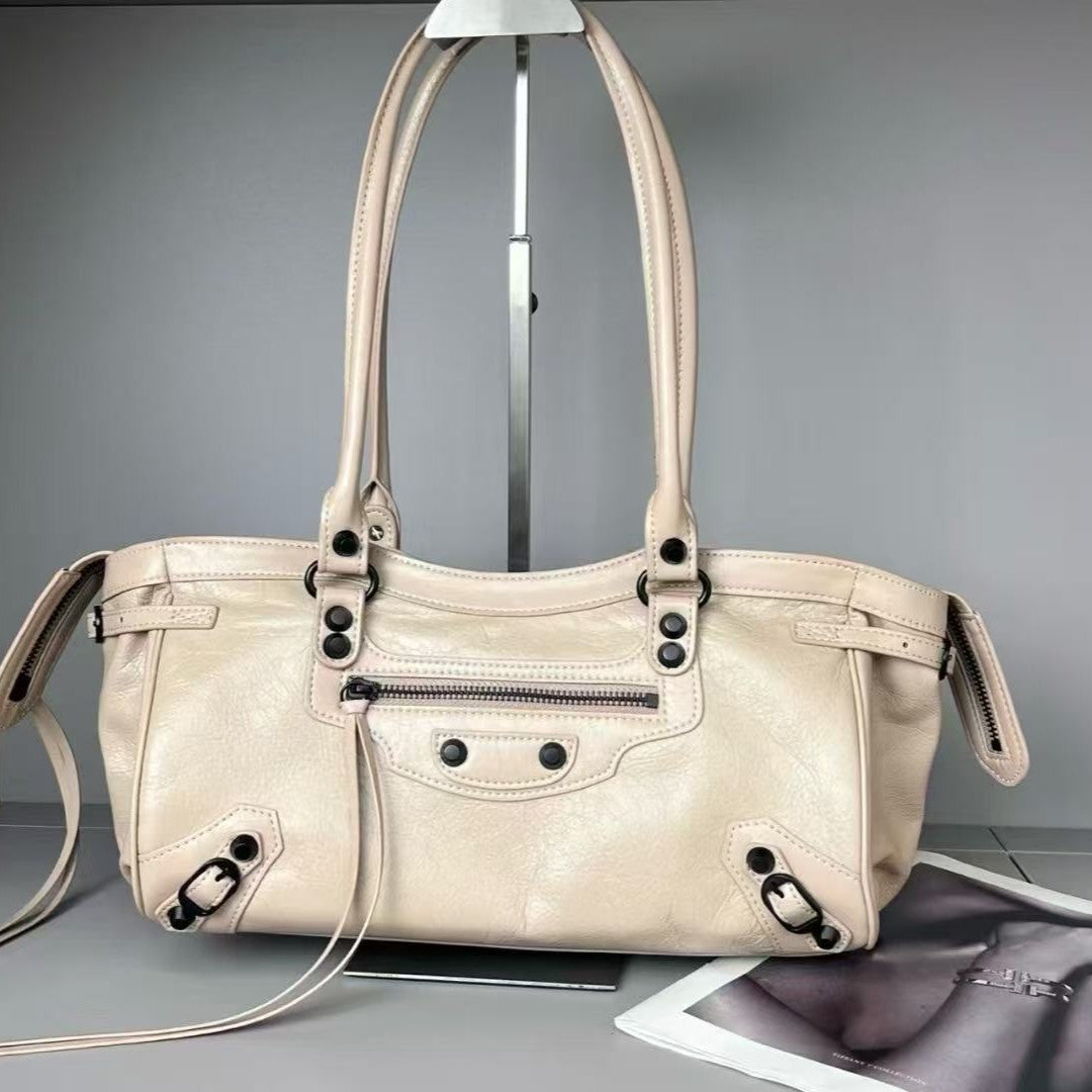 Sac PU frosté café givré