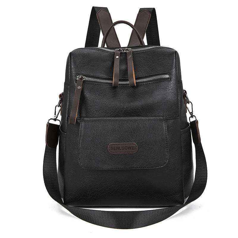Sac dos PU souple vue face