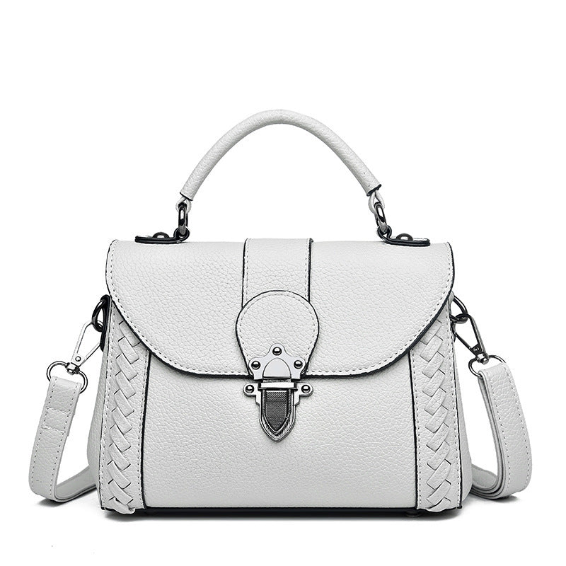 Sac à épaule rétro femme – cuir souple