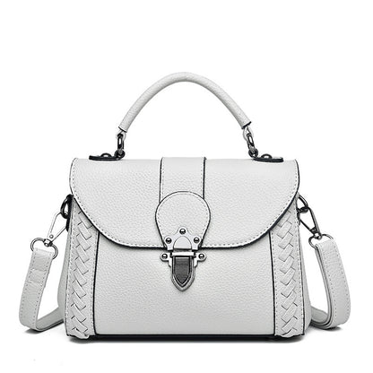 Sac à épaule rétro femme – cuir souple