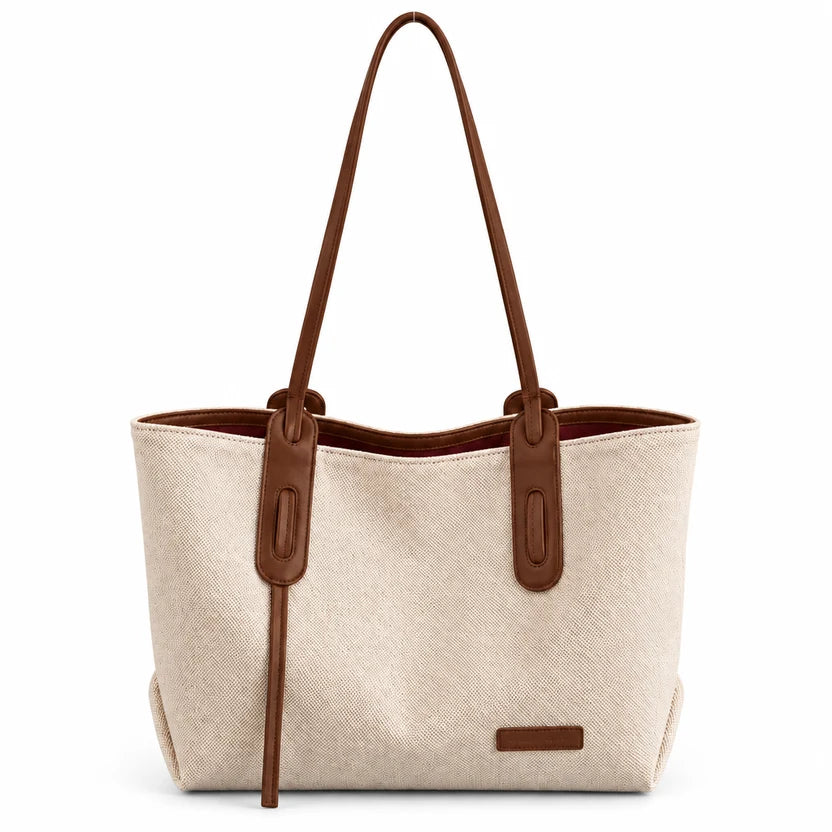 Sac a main beige  — Blanche