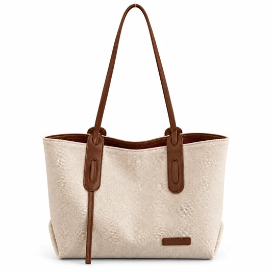 Sac a main beige  — Blanche