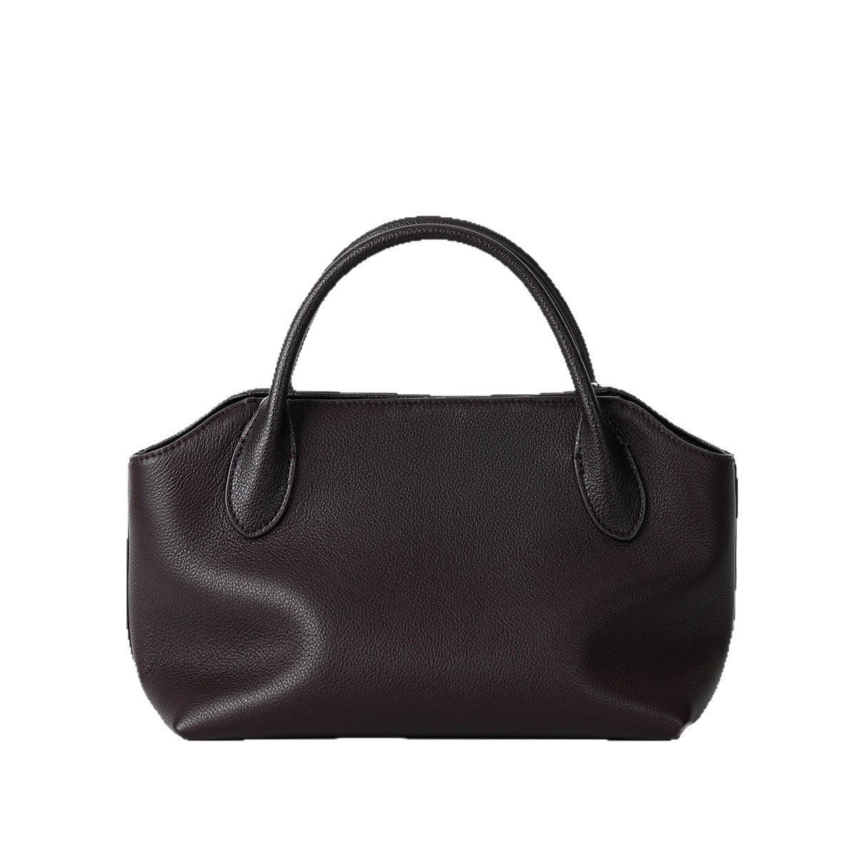 Sac main cuir noir light luxury Xenia Vogalia Paris