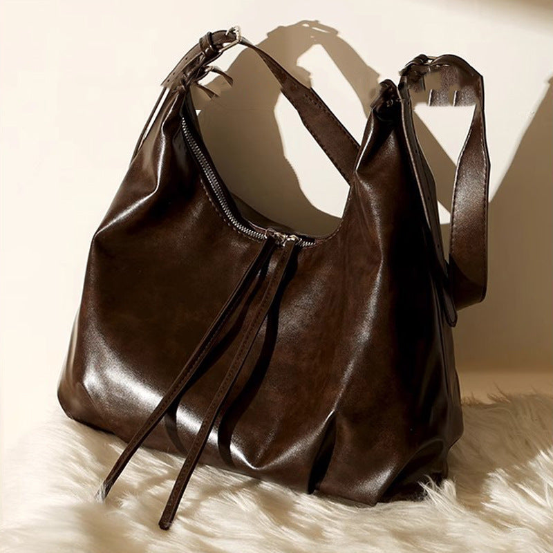 Sac wasteland rétro vue face