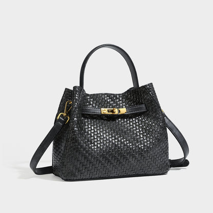Tatiana seau rose noir-gris bucket