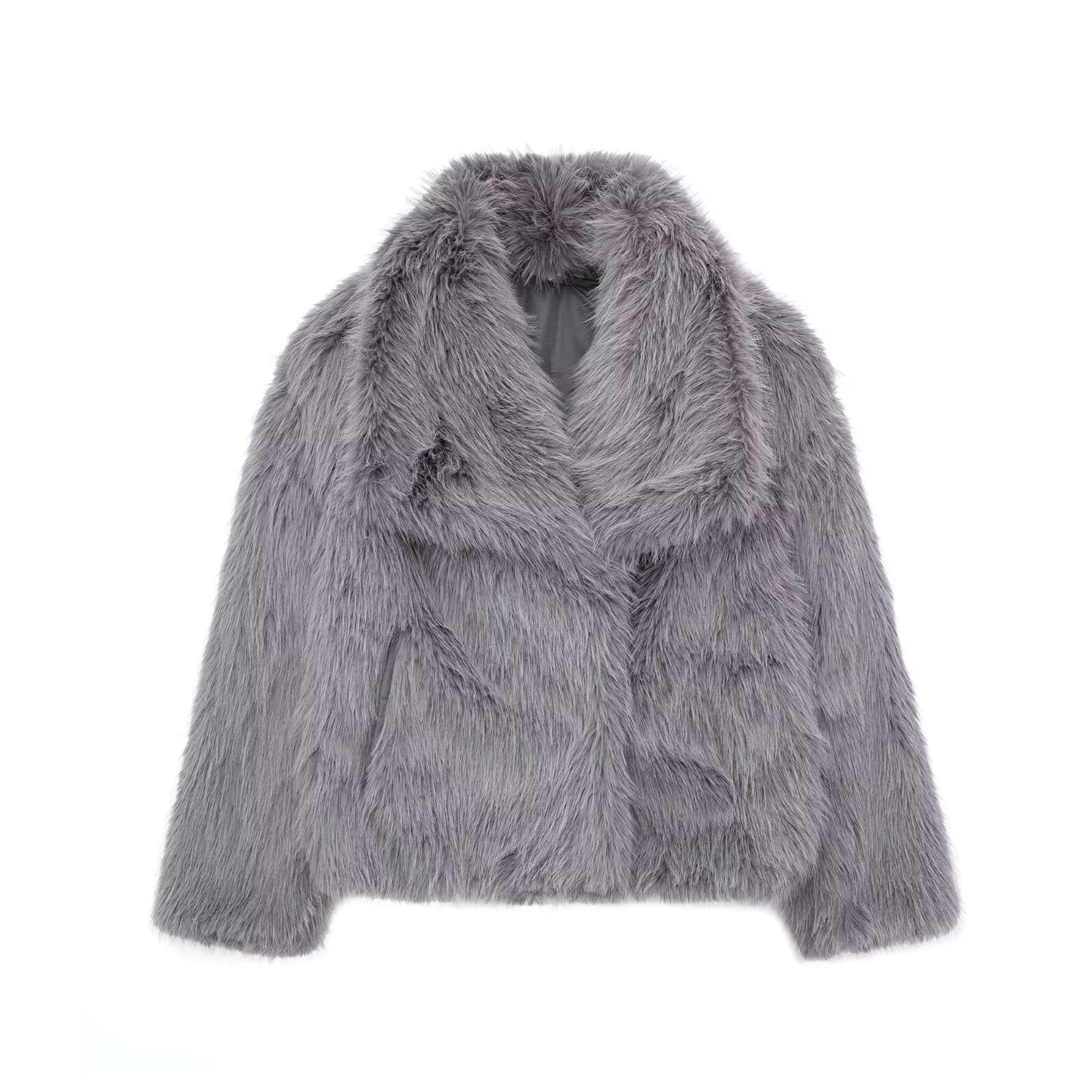 Manteau d'hiver en peluche pour femmes