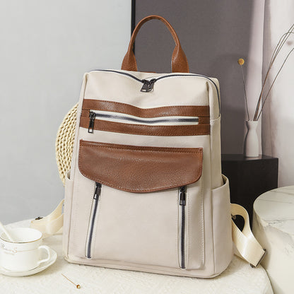 Sac à dos rétro en PU pour femmes - Élégance et style à porter au quotidien - Vogalia