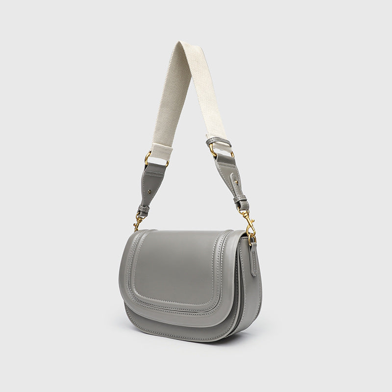 Sac crossbody arrondi vue face
