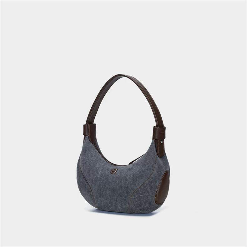 Sac croissant rose princesse