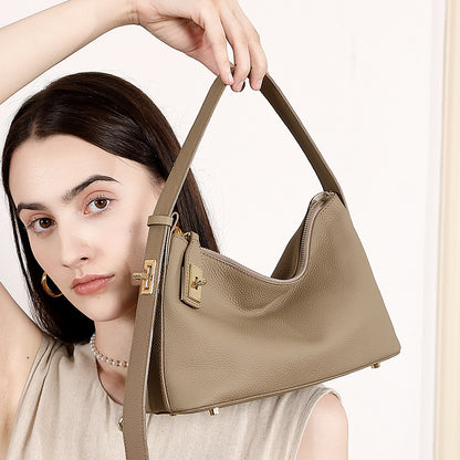 Hana détail cuir souple minimaliste