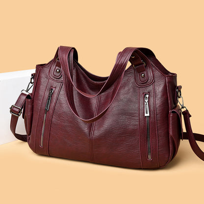 Sac Bandoulière Femme Rétro – Grande Capacité