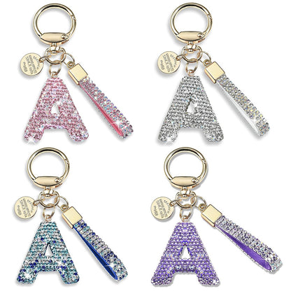 Diamant lettre B bleu