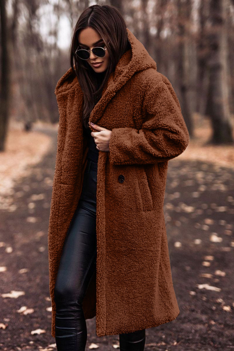 Kélia manteau bordeaux gris argenté