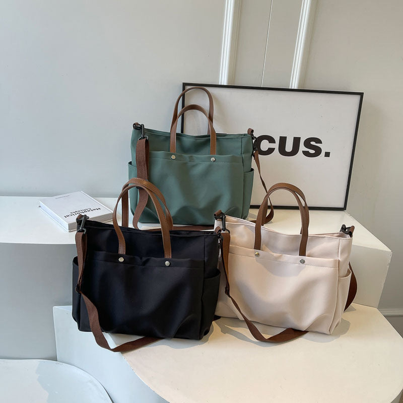 Sac casual épaule vue face poche ouverte
