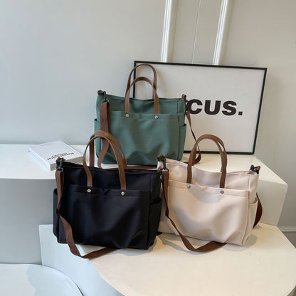Sac casual épaule vue face poche ouverte