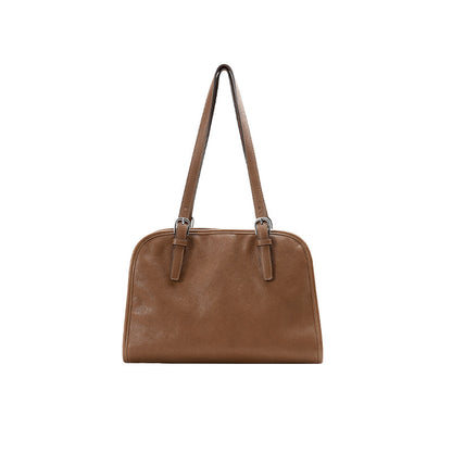 Sac rétro cuir poche 3D vue face