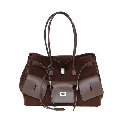 Kélia Moto sac cuir vachette noir boucle or Vogalia Paris