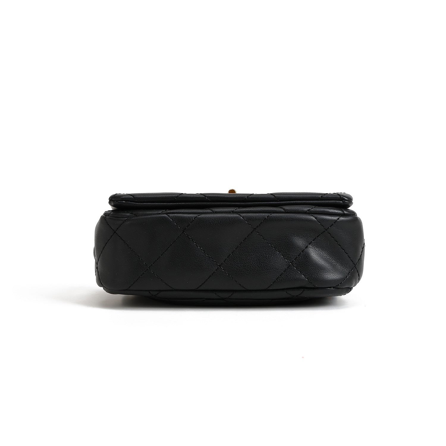 Mini sac PU noir détail chaîne