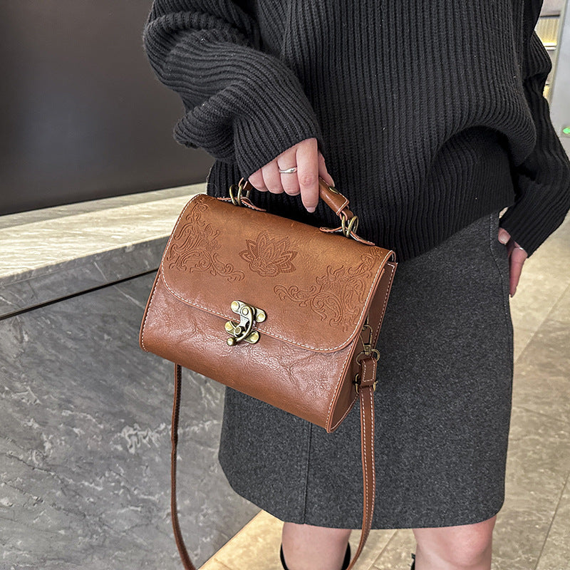 Sac crossbody PU vert