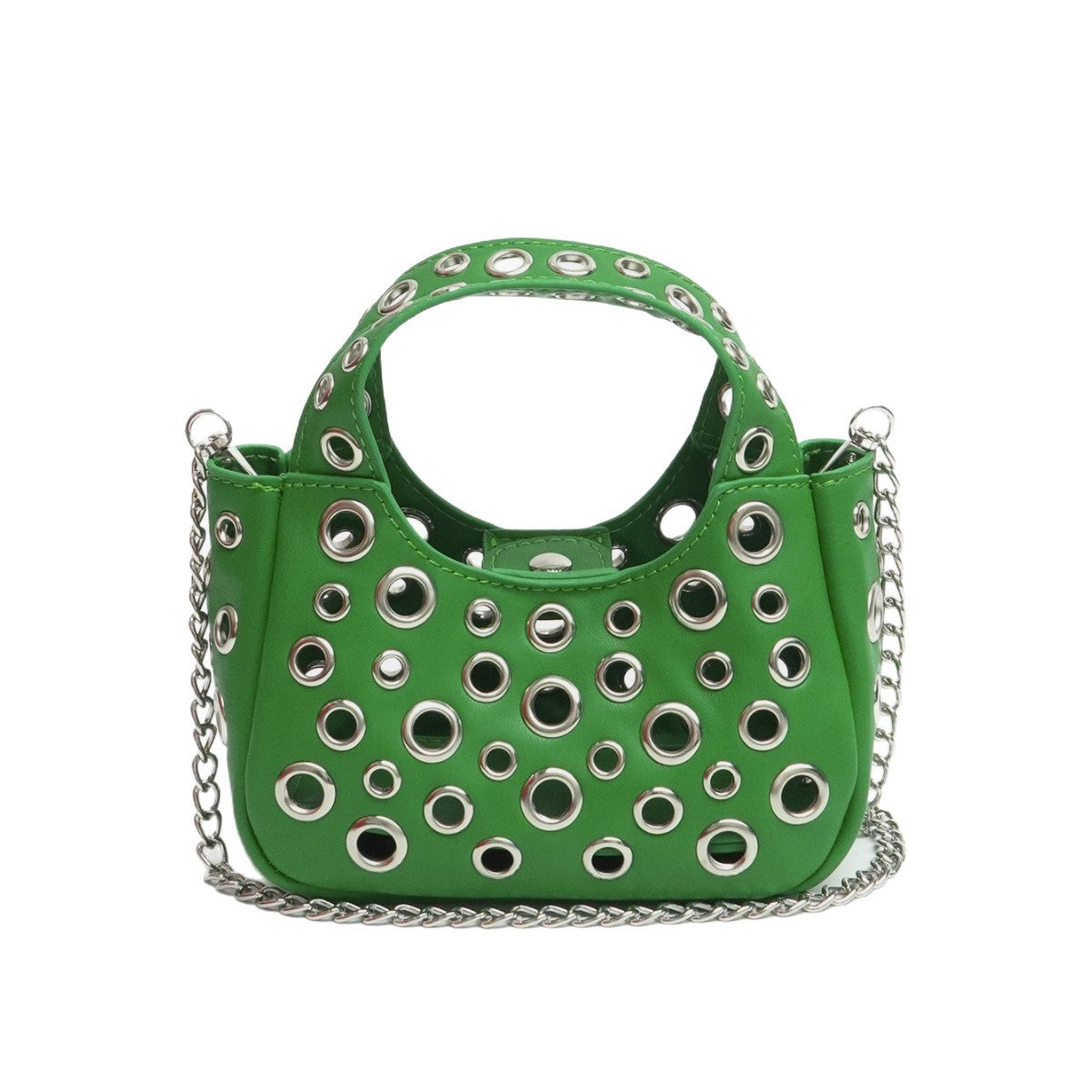Sac seau vintage rivets vue intérieure