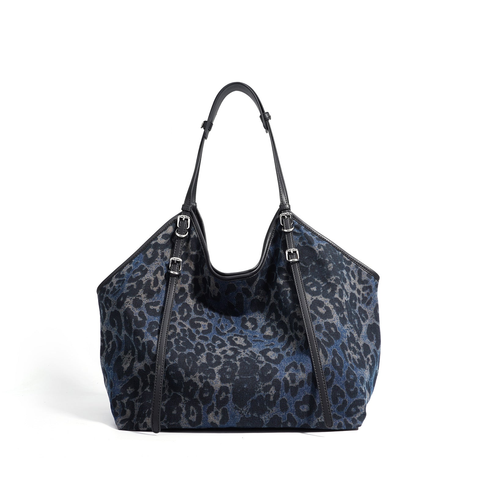 Sac crossbody femme denim patchwork casual bandoulière jean voyage léger souple forme coquille