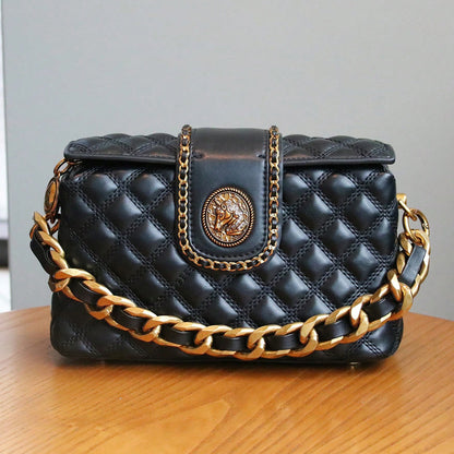 Sac crossbody matelassé vue face