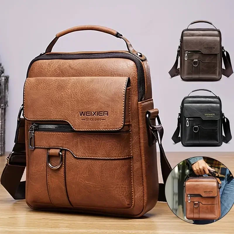 Sac messager homme vue intérieure
