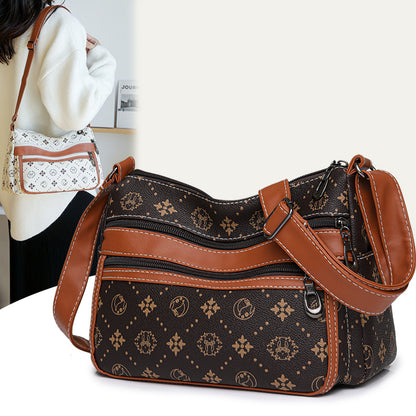 Sac colorblock bitoné vue face