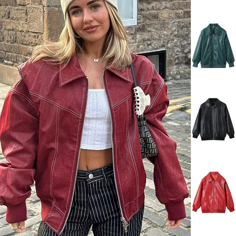 Veste en cuir motard : style et audace réunis - Vogalia