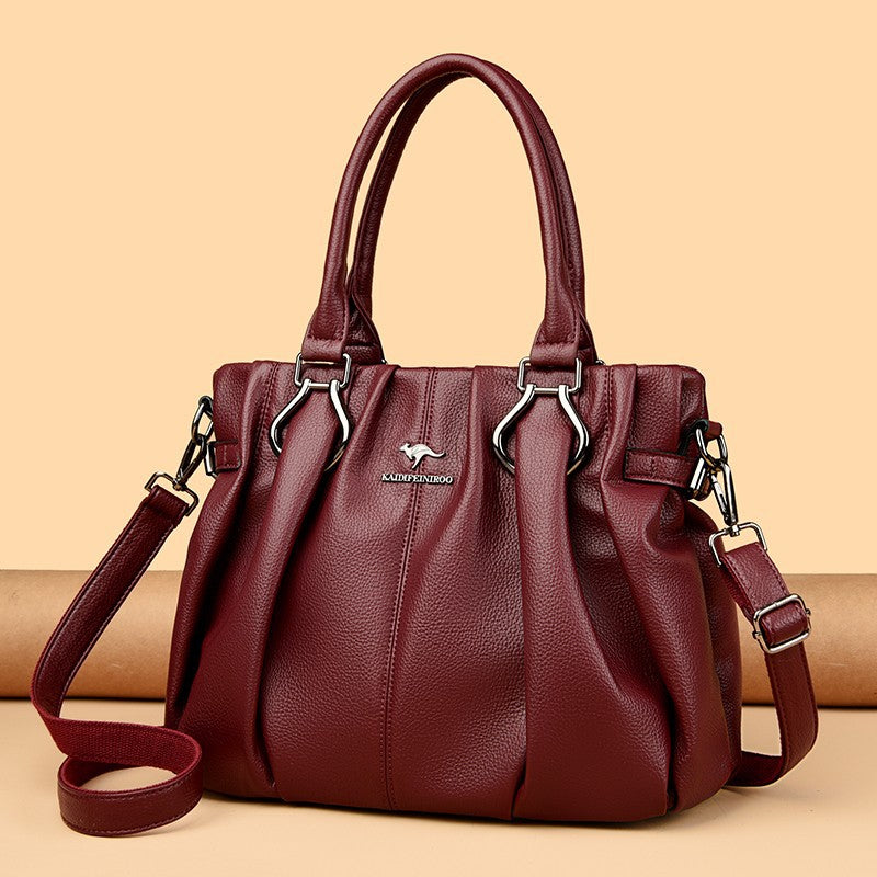 Sac messenger bleu