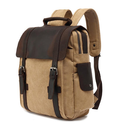 Sac dos canvas kaki