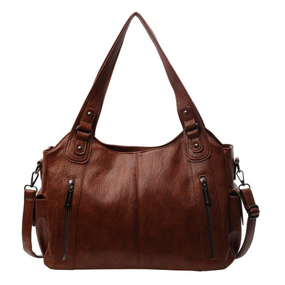 Vogalia Sac Bandoulière Simple Texture Cuir PU
