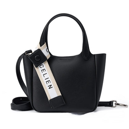 Sac Seau en Cuir Véritable – Bandoulière Ajustable, Grande Capacité