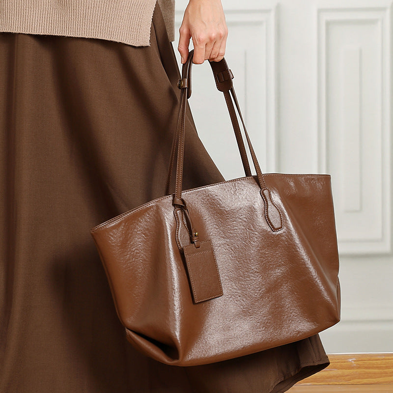 Tote bag niche cuir végétal 4 coloris